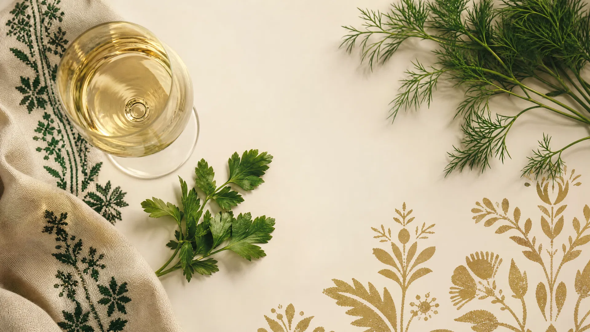 Eleganckie wnętrze restauracji Białe Wino
